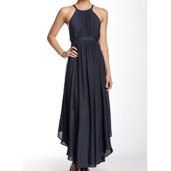 Free People Dresses & Skirts - Free People charcoal maxi dress